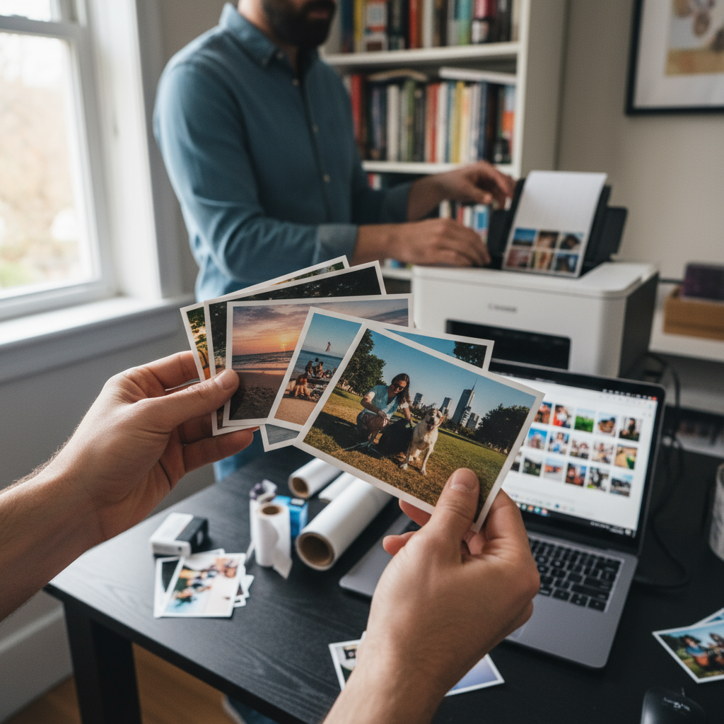 Passport photo printing
